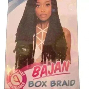 Urban Beauty Synthetic Bajan Braids 20 inches Color 4 Crochet Pre Made Loop with